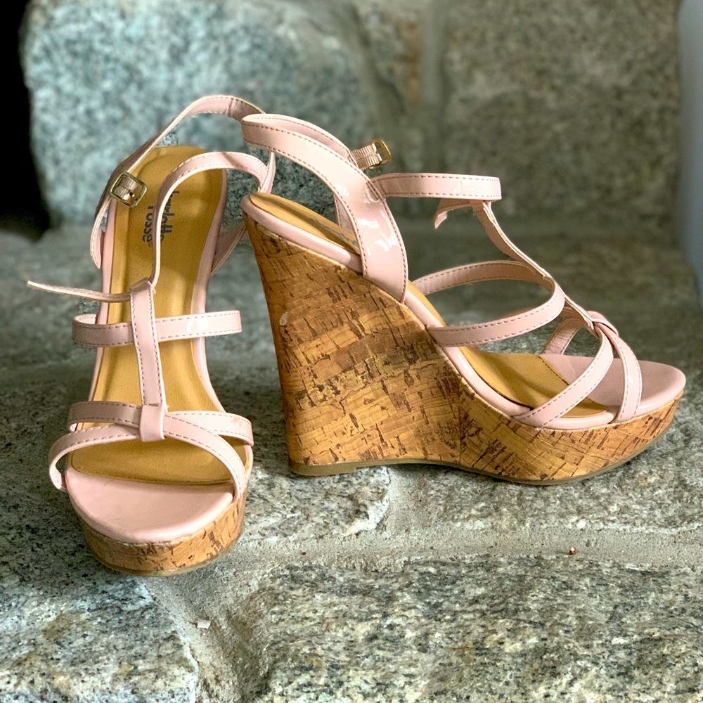 Charlotte Russe Wedges- Size 9